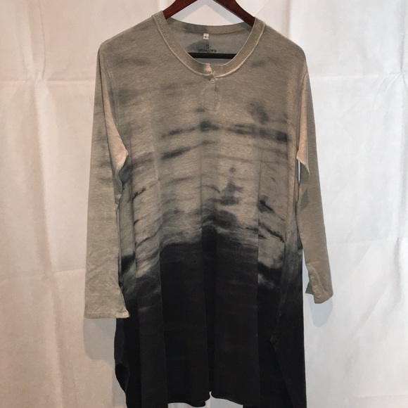 Johnny Was Gray Tunic | Size S - Picture 1 of 9